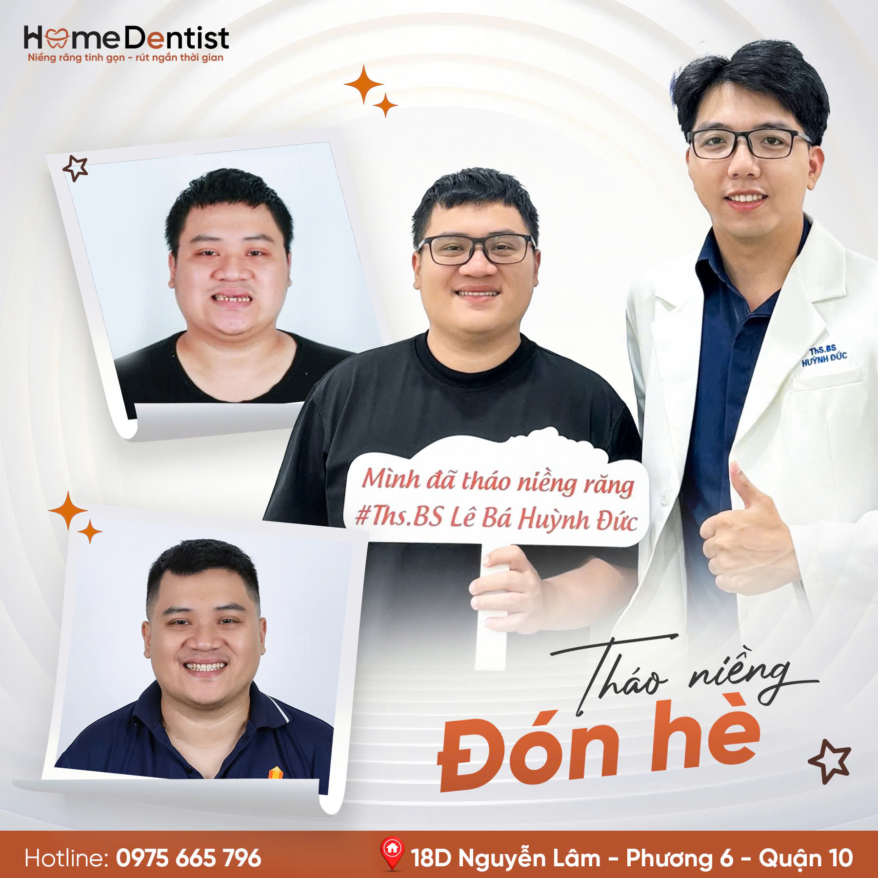 Tháo niềng răng cùng bác sĩ Huỳnh Đức