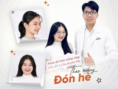 Tháo niềng răng cùng bác sĩ Đức