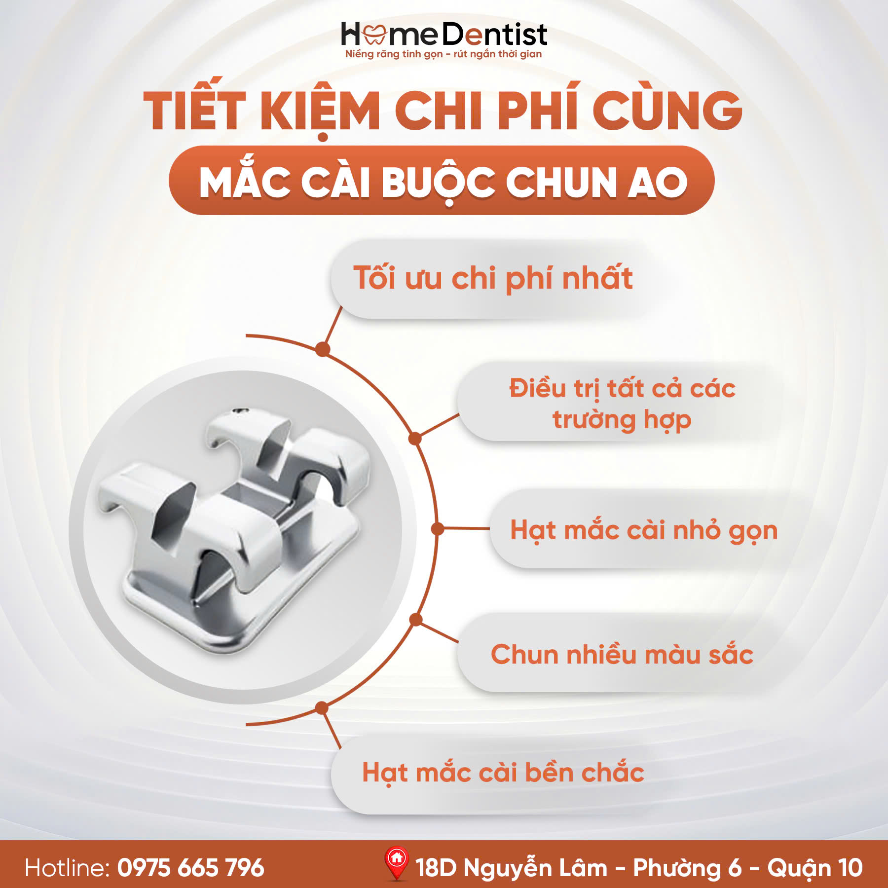 Tối ưu chi phí cùng kim loại buộc chun AO